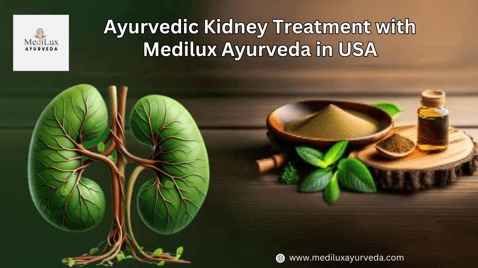 Ayurvedic Kidney Treatment with Medilux Ayurveda in USA