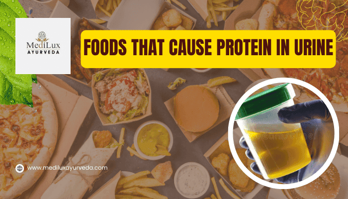 foods that cause protein in urine