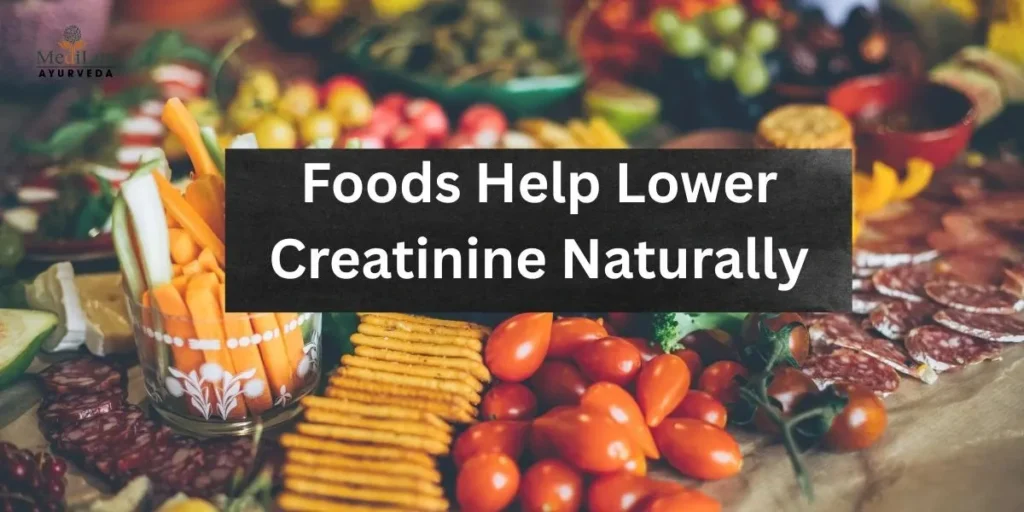 Foods that Lower Creatinine level