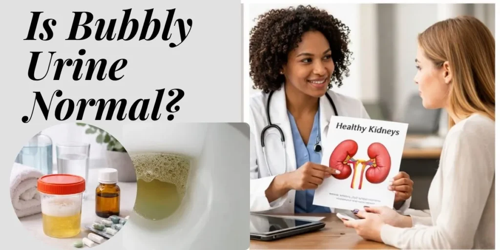 Is bubbly urine normal and kidney health support