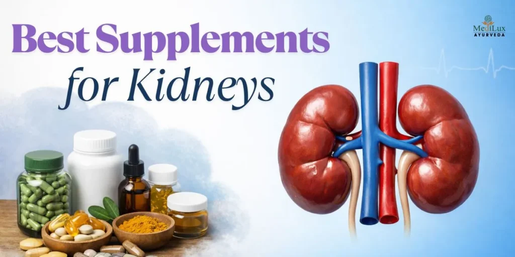 Best supplements for kidneys including omega-3 fish oil, vitamin D, CoQ10, and probiotics