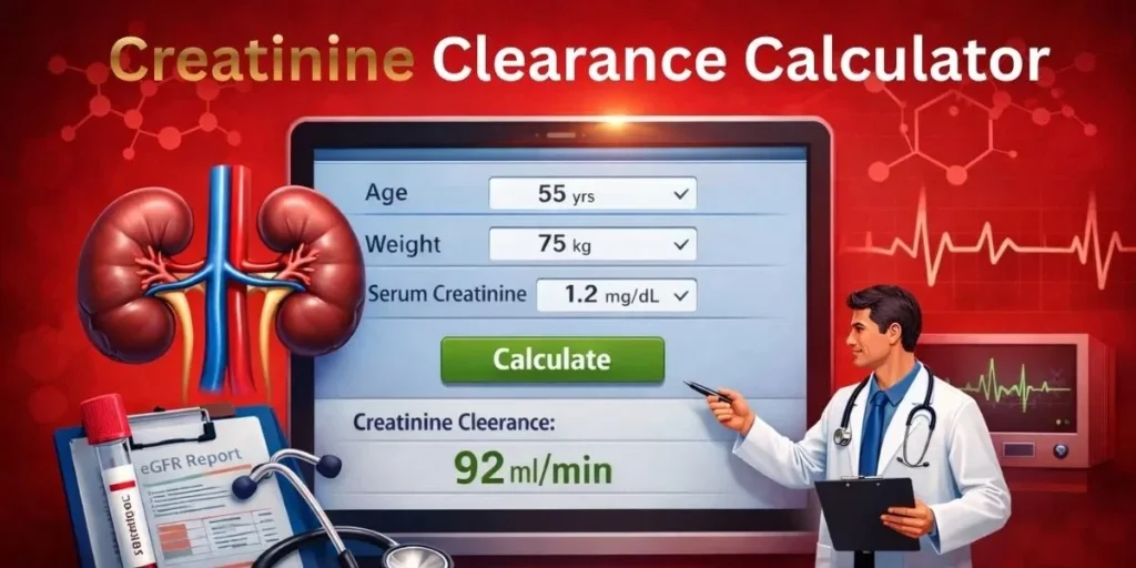 Creatinine Clearance Calculator