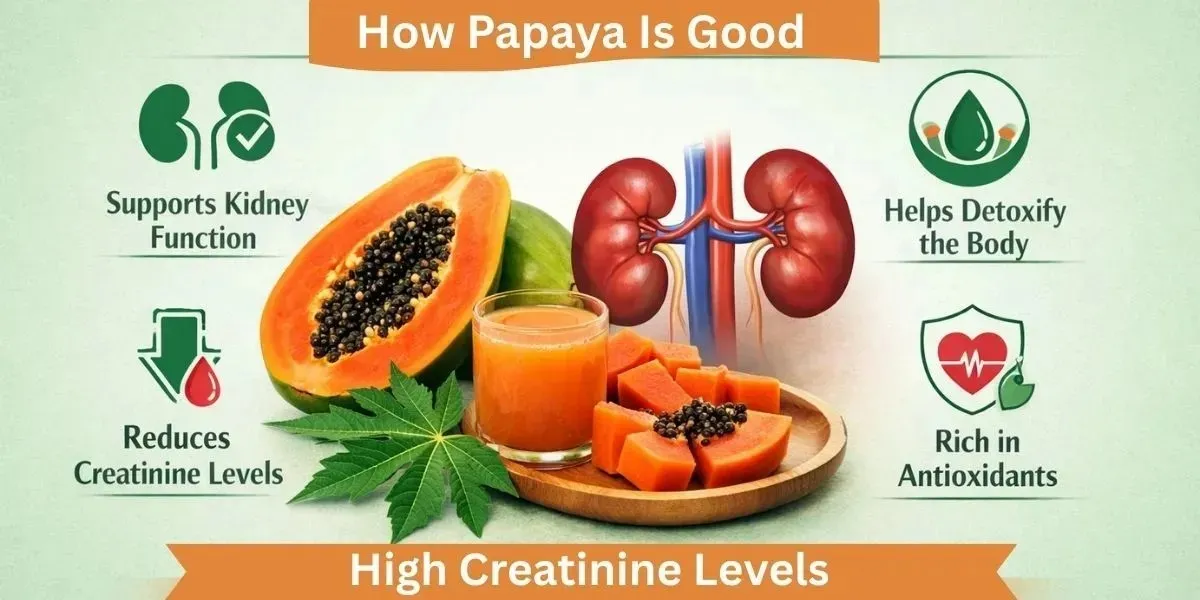 Papaya Is Good For High Creatinine Levels