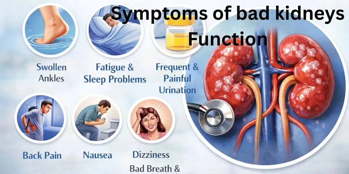 Symptoms of bad kidneys