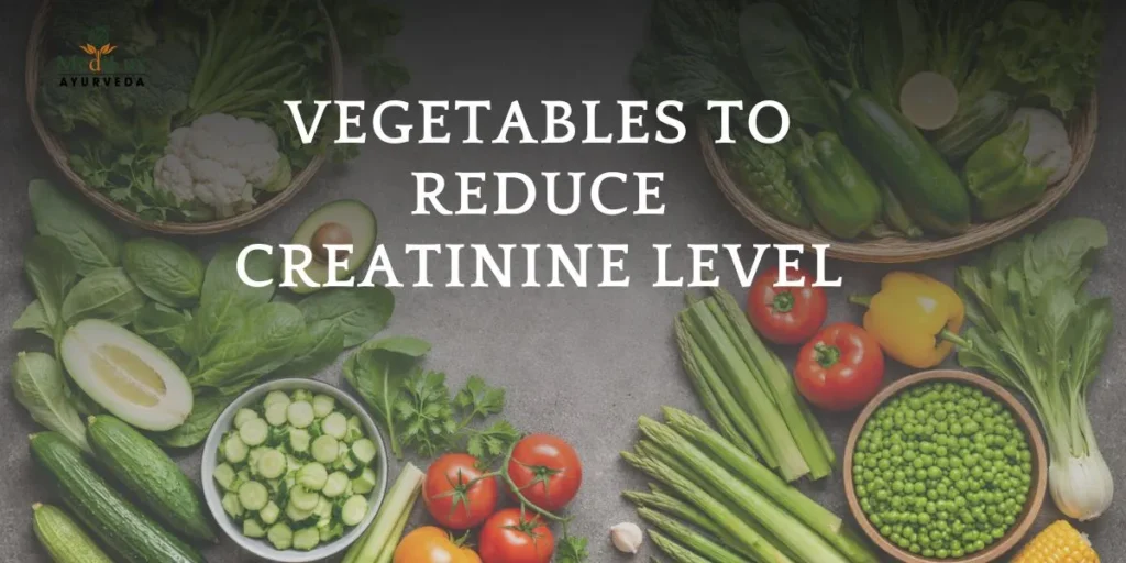Vegetables to reduce creatinine level including cabbage, cauliflower, and bell peppers
